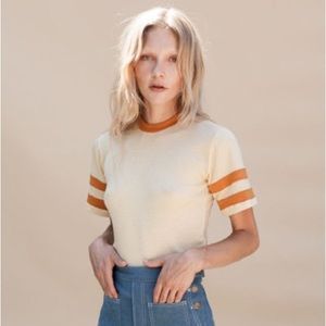 ISO Lykke Wullf Farrah Ringer Tee